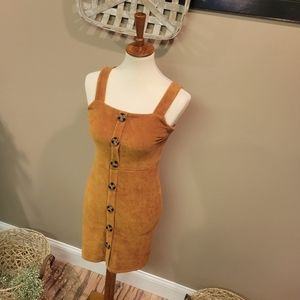 Derek Heart Ribbed Stretchy Tank Dress